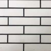 240x60mm clay brick size with white for decoration building