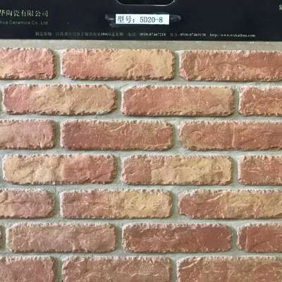 Types of culture wall clay bricks used for indoor and exdoor wall cladding