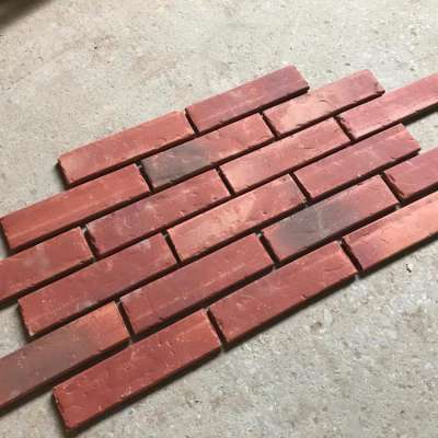 New red facing brick  for decorative wall