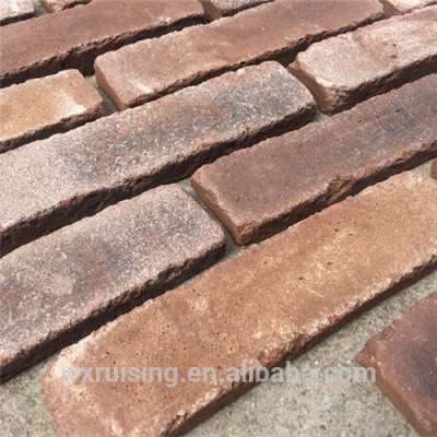 Brand-new wall cladding thin veneer brick with antique surface